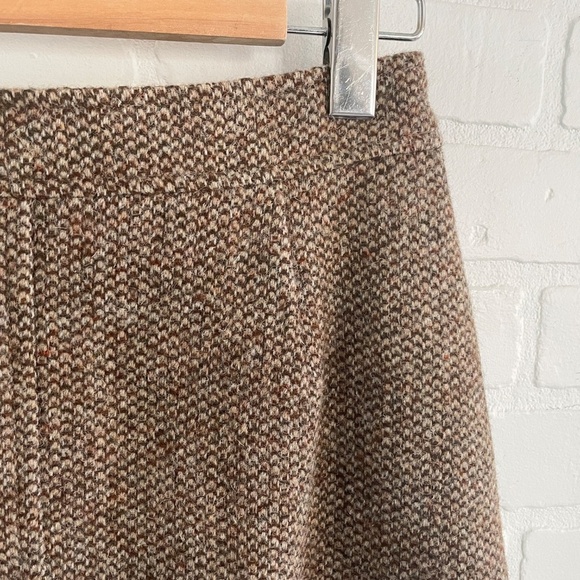 Vintage Brown Midi Skirt - Picture 8 of 14